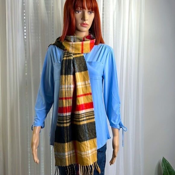 Croft & Barrow Plaid Scarf - Picture 1 of 3